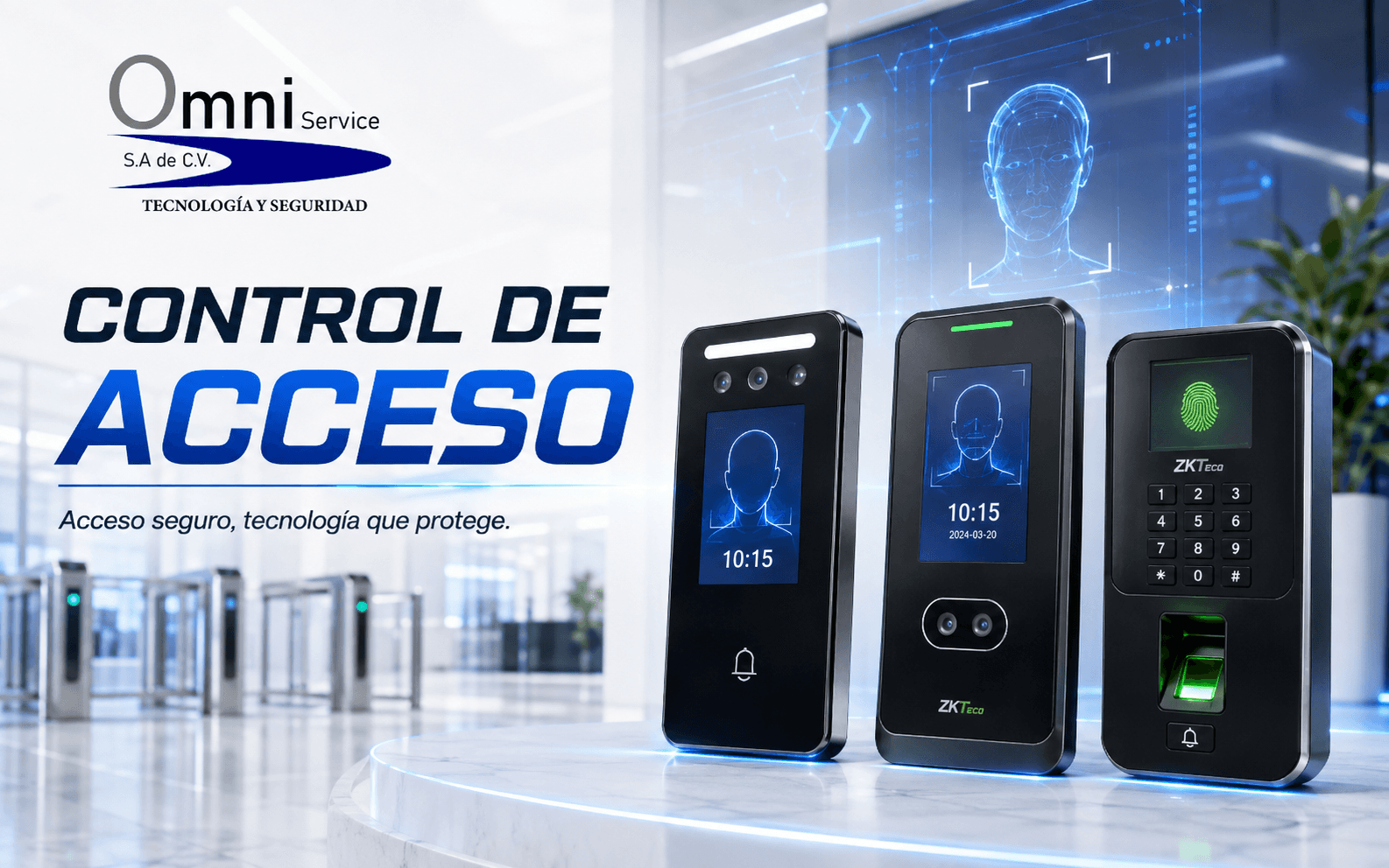 Control de Acceso en El Salvador - OmniService