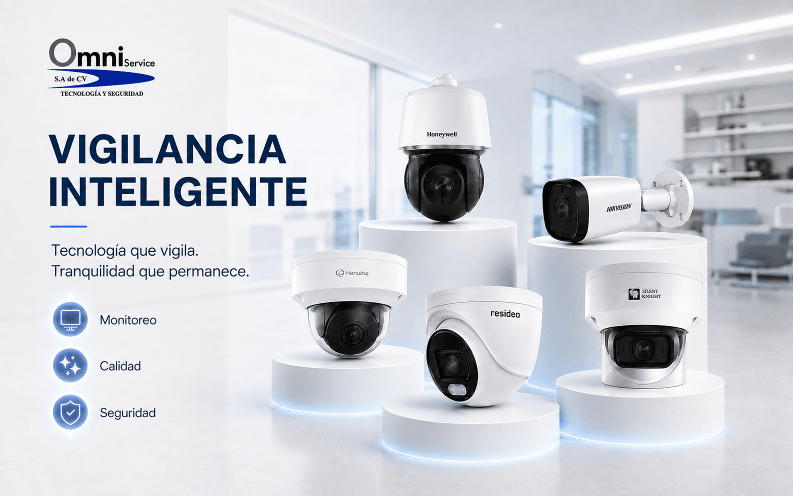 Cámaras de Seguridad CCTV 4K en El Salvador - OmniService