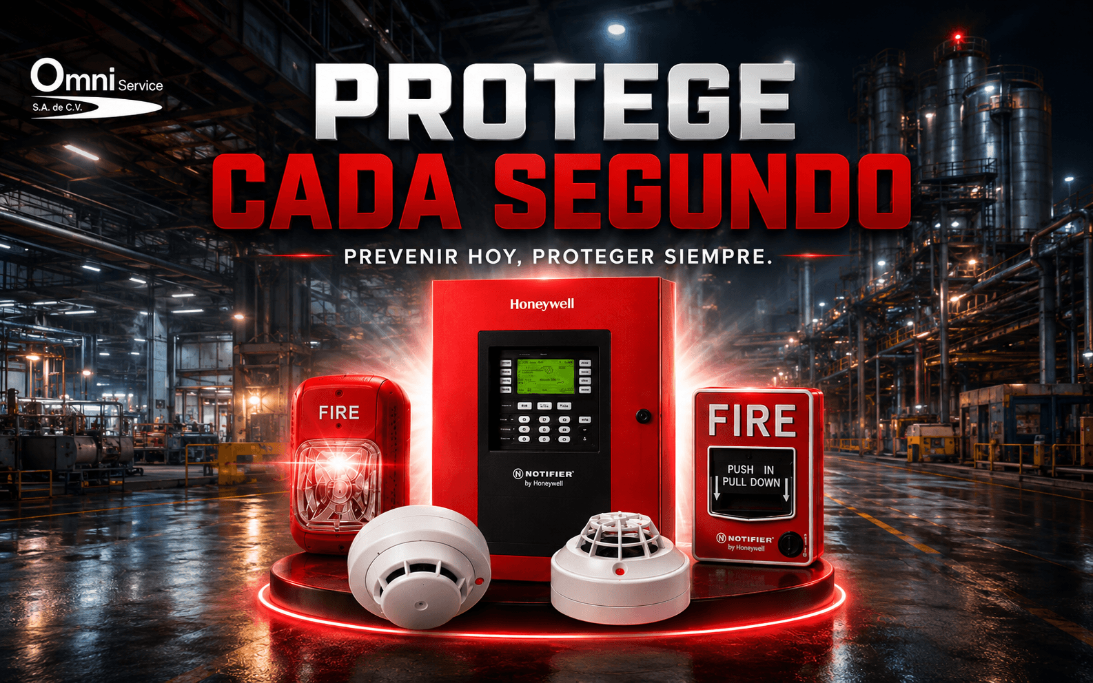 Detección de Incendios NFPA 72 en El Salvador - OmniService