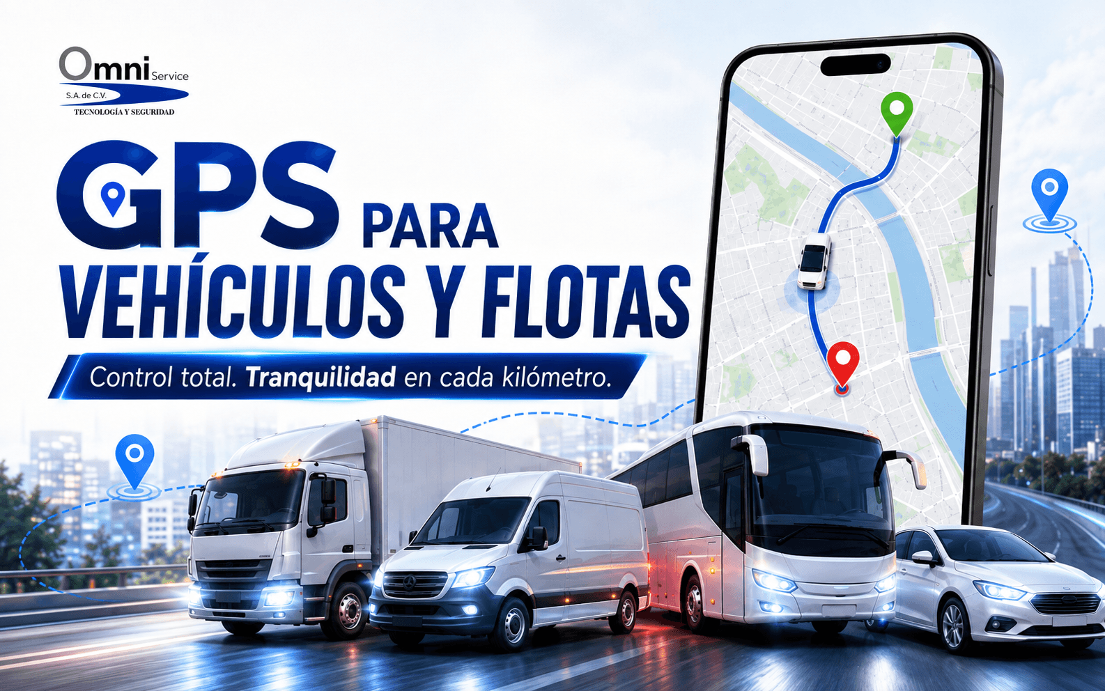 GPS Rastreo Vehicular en El Salvador - OmniService