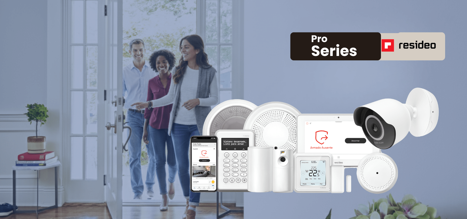 Sistema de alarma y automatización
