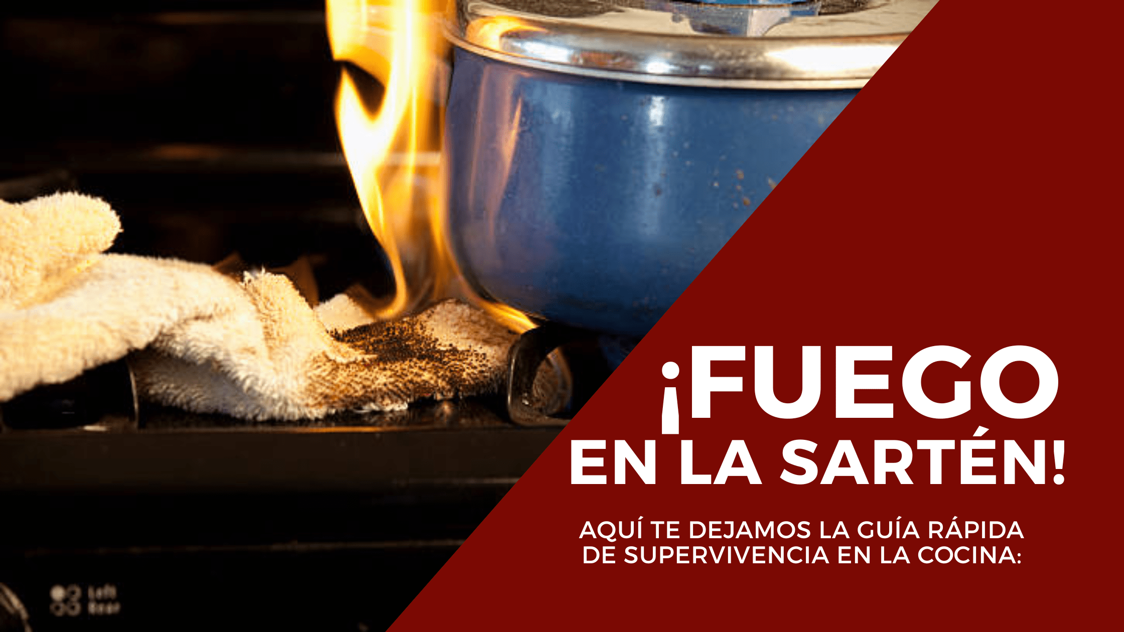 Incendios en la cocina: El peligro invisible de dejar la estufa sola
